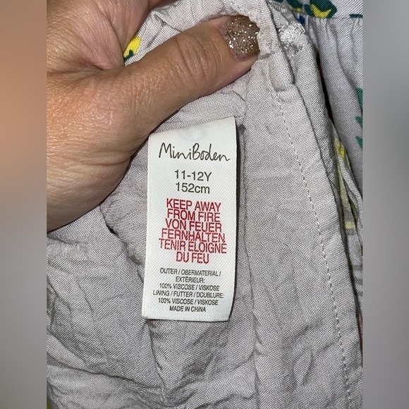 Mini Boden Woodland Animal Dress Size 11-12Y (152cm) - Picture 6 of 8